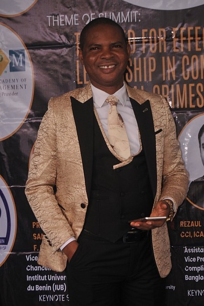 Professor Paul Allieu Kamara, Regional Coordinator of the Pan-African Coalition to Combat Financial Crime (PACCFIN)